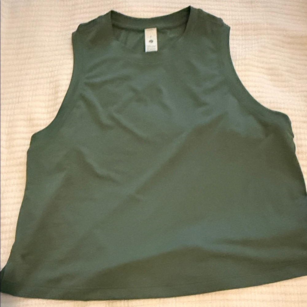 lululemon athletica Sleeveless Crew Tank - Forest Green